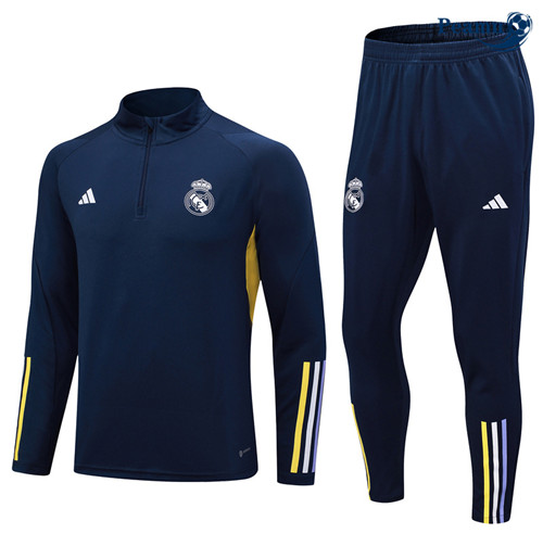 PromozionaleMaglie Maglie Tuta Calcio Real Madrid Bambino Blu 2023-2024