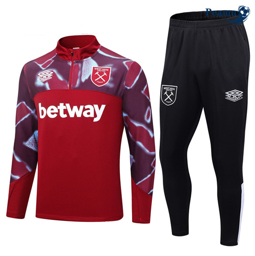VenditaMaglie Maglie Tuta Calcio West Ham United Bambino Rosso 2023-2024