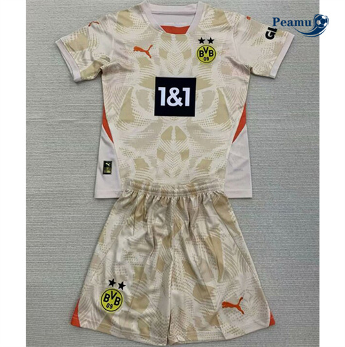 Maglia Calcio Dortmund Bambino Portiere Amarillo 2024-2025