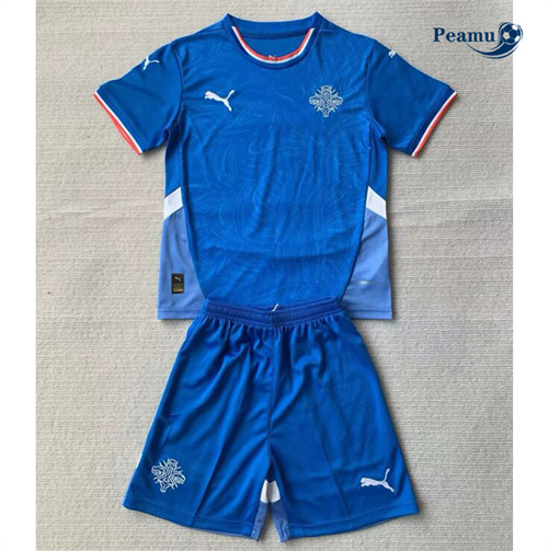 Maglia Calcio Islanda Bambino Primera 2024-2025