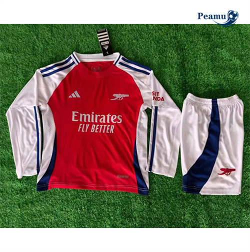 Maglia Calcio Arsenal Bambino Primera Manica lunga 2024-2025