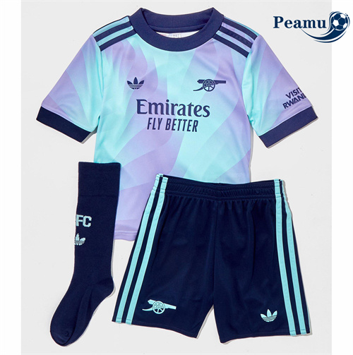 Maglia Calcio Arsenal Bambino Terza 2024-2025