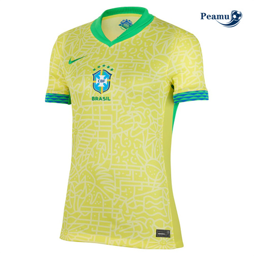 Maglia Calcio Brasile Donna Primera 2024-2025