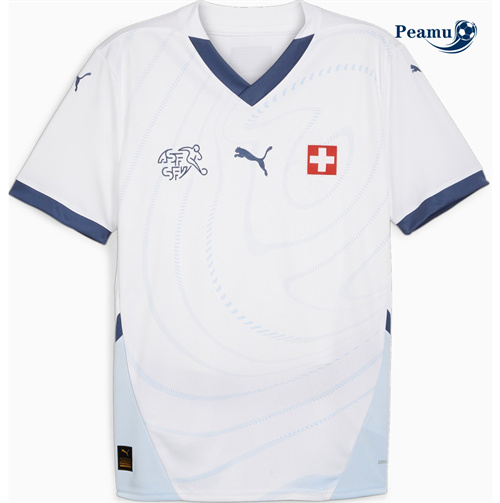 Maglia Calcio Svizzera Seconda 2024-2025