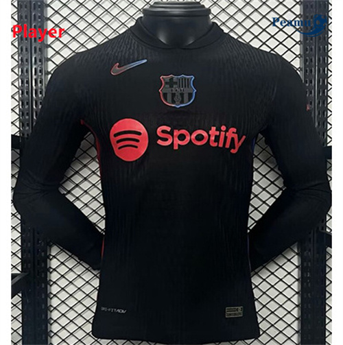Maglia Calcio Player Barcellona Seconda Manica lunga 2024-2025