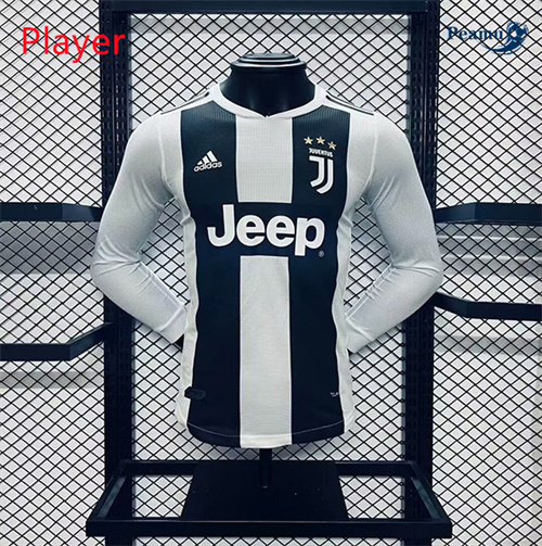Vendita Classico Maglie Juventus Player Prima Manica lunga 2018-19