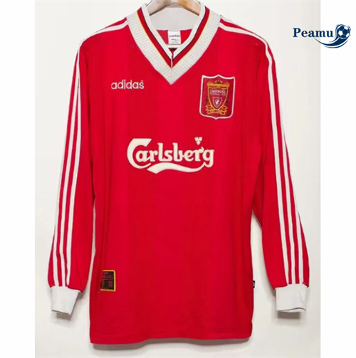 Grossista Classico Maglie Liverpool Prima Manica lunga 1995-96