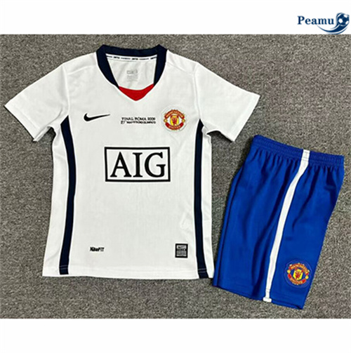Nuovo Classico Maglie Manchester United Niño Seconda 2008-09