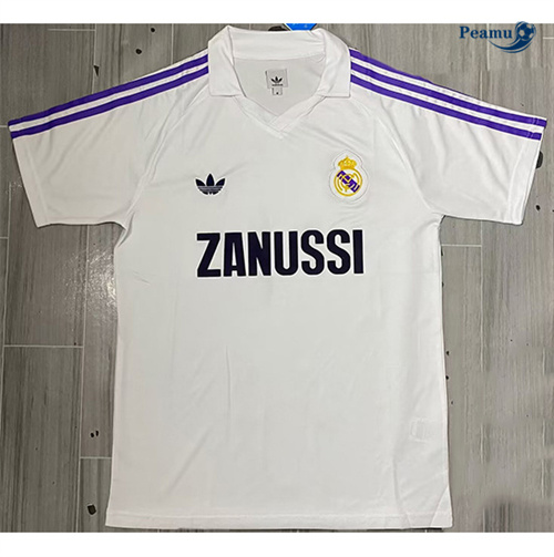 Vendere Classico Maglie Real Madrid Prima 1984-85
