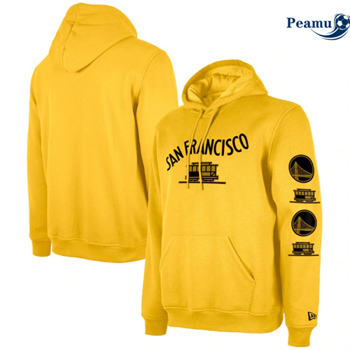 Prezzo Maglia Giacca Con Cappuccio Golden State Warriors 2024 - City