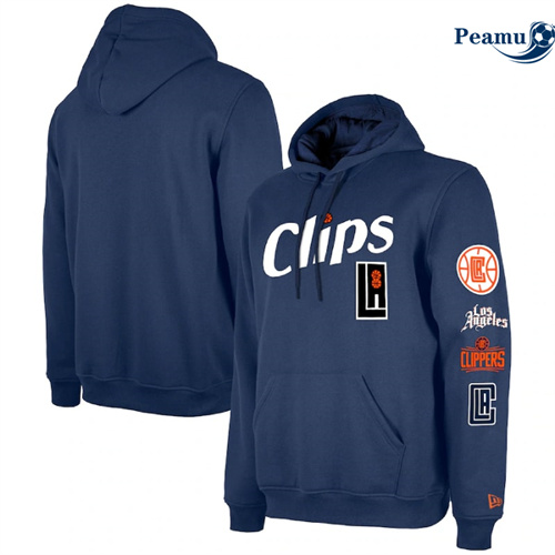 Nuovo Maglia Giacca Con Cappuccio LA Clippers 2024 - City