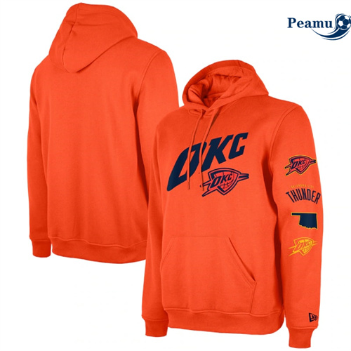 Scelta Maglia Giacca Con Cappuccio Oklahoma City Thunder 2024 - City