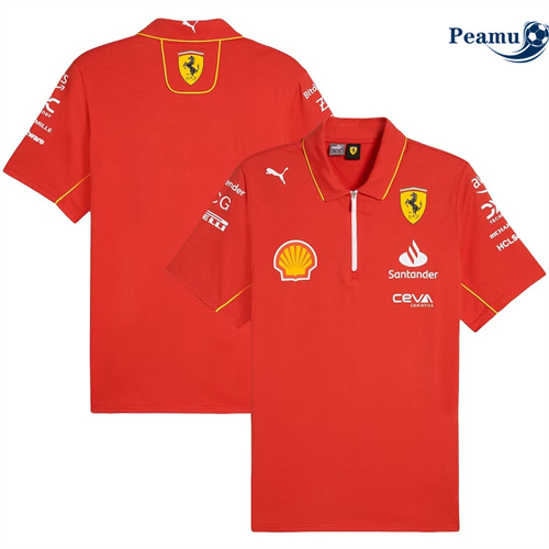 Grossista Maglia Polo Scuderia Ferrari 2024