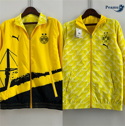 Offrire Trench Coat Reversible Borussia Dortmund giallo 2024-2025