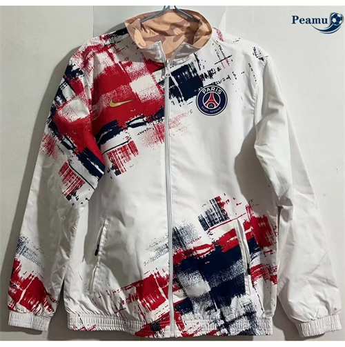 Grossista Trench Coat Reversible Paris PSG Bianco 2024-2025