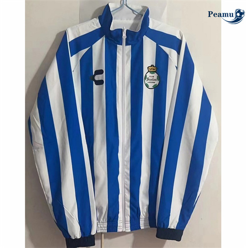 Collezione Trench Coat Reversible Santos Laguna blu 2024-2025
