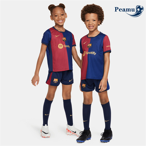 Creare Maglia Calcio Barcellona Bambino Prima 2024-2025
