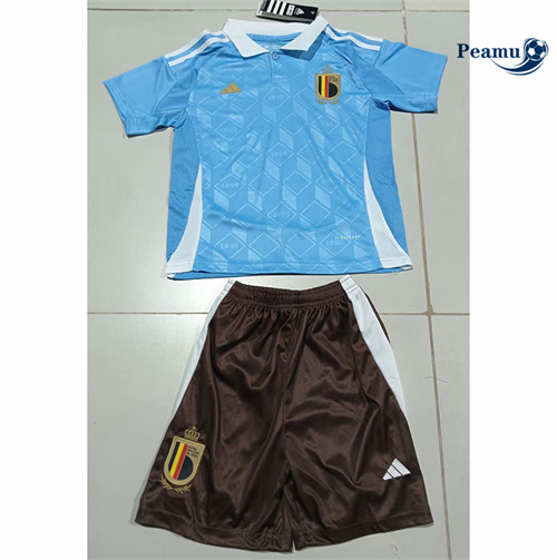 Vendita Maglia Calcio Bélgica Bambino Seconda 2024-2025