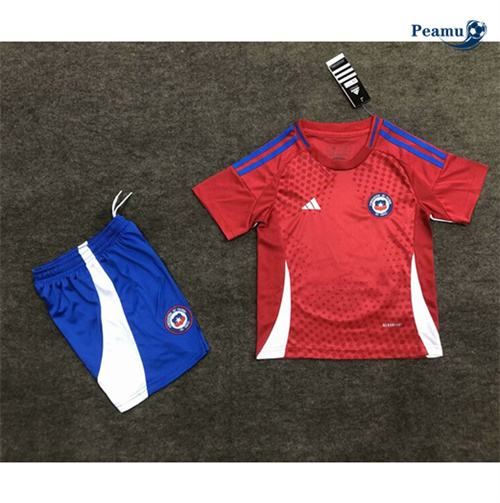 Shopping Maglia Calcio Chile Bambino Prima 2024-2025