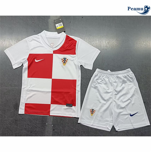 Promozionale Maglia Calcio Croacia Bambino Prima 2024-2025