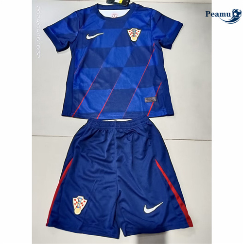Acquistare Maglia Calcio Croacia Bambino Seconda 2024-2025