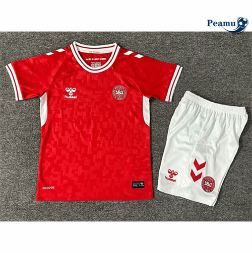 Negozio Maglia Calcio Danimarca Bambino Prima 2024-2025
