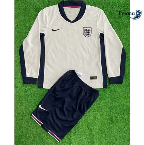Vendere Maglia Calcio Inglaterra Bambino Prima Manica lunga 2024-2025