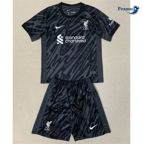 Acquista Maglia Calcio Liverpool Bambino Portiere grigio/nero 2024-2025