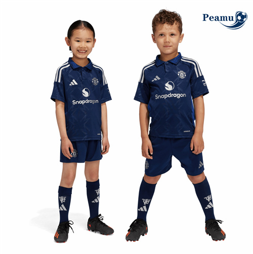 Fornire Maglia Calcio Manchester United Bambino Seconda 2024-2025