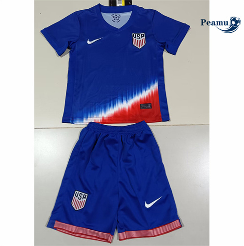 Saldi Maglia Calcio EEUU Bambino Seconda 2024-2025