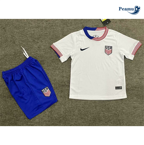 Acquistare Maglia Calcio USA Bambino Prima 2024-2025