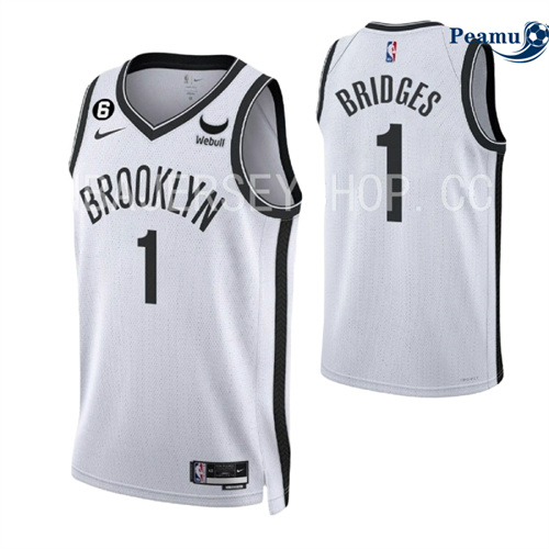 Acquistare Maglia Mikal Bridges, Brooklyn Nets 2022/23 - Association