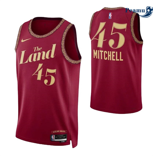Nuove Maglia Donovan Mitchell, Cleveland Cavaliers 2023/24 - City