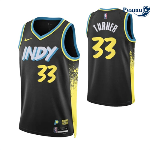 Nuovo Maglia Myles Turner, Indiana Pacers 2023/24 - City