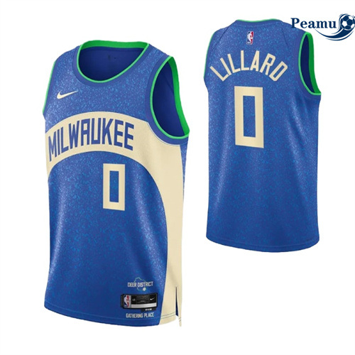 Collezione Maglia Damian Lillard, Milwaukee Bucks 2023/24 - City
