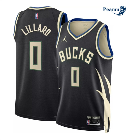 Nuovo Maglia Damian Lillard, Milwaukee Bucks 2023/24 - Statement