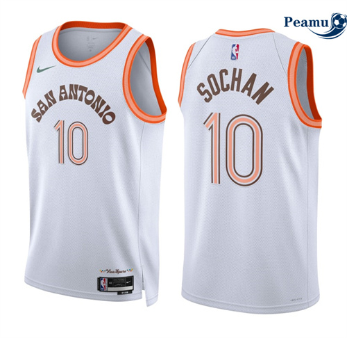 Saldi Maglia Jeremy Sochan, San Antonio Spurs 2023/24 - City