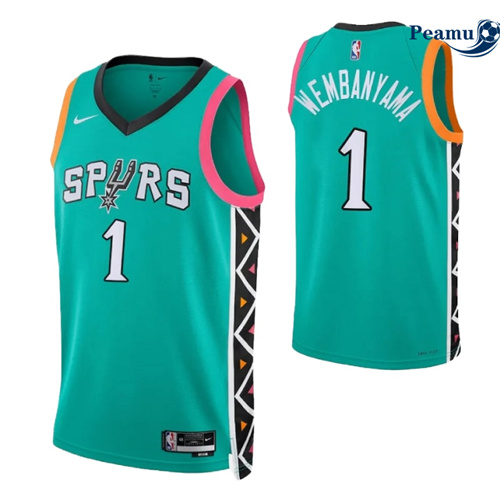 Acquista Maglia Victor Wembanyama, San Antonio Spurs 2022/23 - City