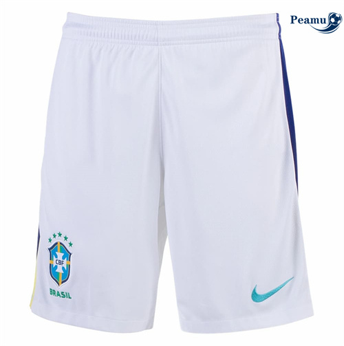 Acquistare Maglia Calcio Brasile Pantaloncini Seconda 2024-2025