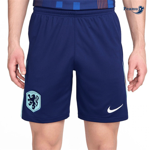 Collezione Maglia Calcio Paesi Bassi Pantaloncini Seconda 2024-2025