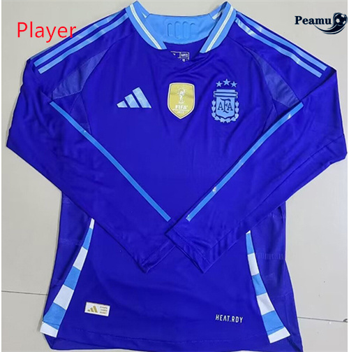 Vendita Maglia Calcio Player Argentina Seconda Manica lunga 2024-2025