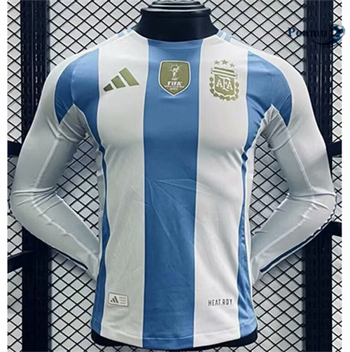 Scelta Maglia Calcio Player Argentina Prima Manica lunga 2024-2025