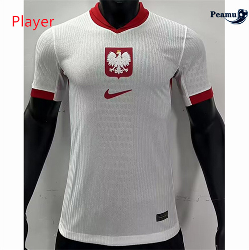 Nuove Maglia Calcio Player Polonia Prima 2024-2025