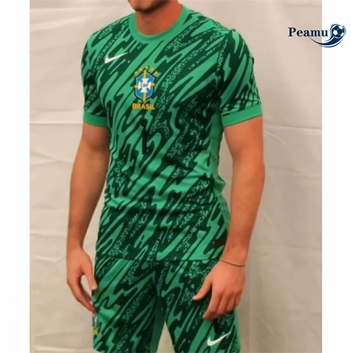 Scelta Maglia Calcio Brasil green Training 2024-2025