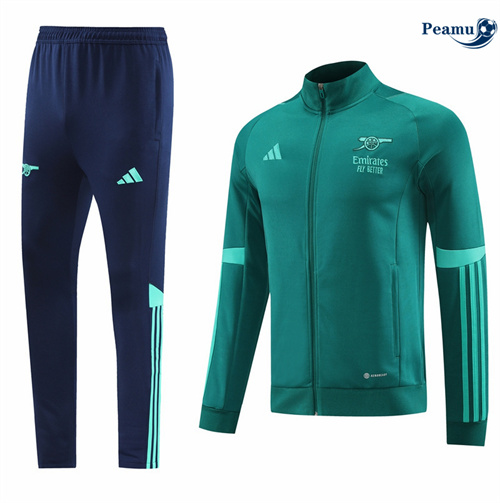 Nuove Tuta Calcio - Giacca Arsenal verde 2024-2025