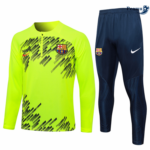 Nuove Tuta Calcio Barcellona verde 2024-2025