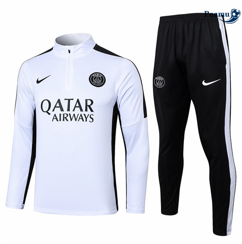 Acquista Tuta Calcio Paris PSG Bianco 2024-2025