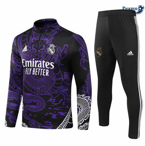 Nuovo Tuta Calcio Real Madrid viola edizione speciale 2024-2025