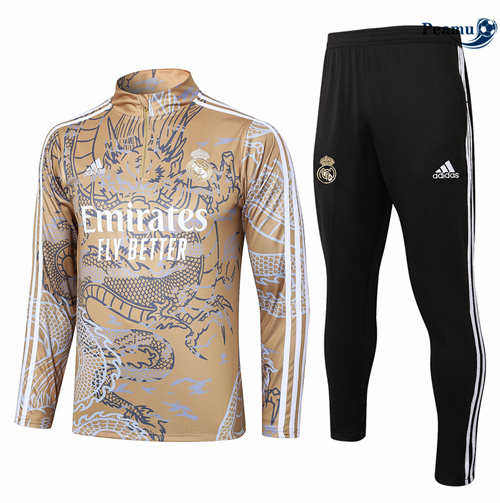 Acquista Tuta Calcio Real Madrid albicocca 2024-2025