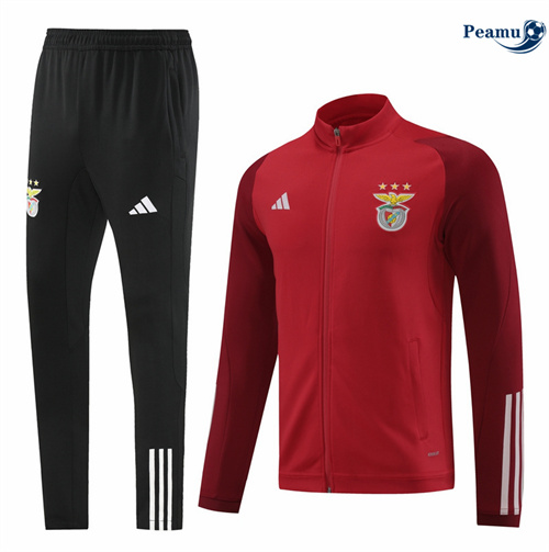 Creare Tuta Calcio - Giacca S.L Benfica profondo rosso 2024-2025
